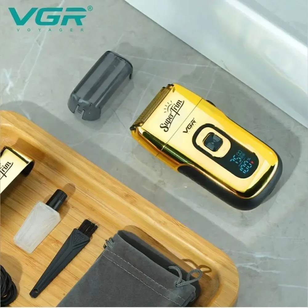 Men's Professional Rechargeable Electric Shaver Trimmer Razor Hair Beard Shaving